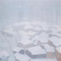 Nevicata a Soglio - 1970 - 70x70